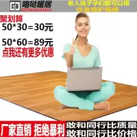 韩国碳晶电热地毯客厅地暖垫加热地垫热坐垫家用办公电暖脚炕板
