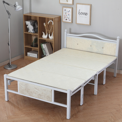 折叠床家用单人床木板床1.5米双人床办公室午休床简易床成人
