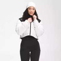 北面(The North Face) Nuptse都市时尚短款夹克 女士羽绒服 700填充鹅绒 舒适保暖 户外轻量