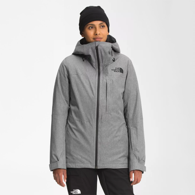 北面(The North Face)Eco Snow Triclimate系列棉服 户外轻量双层拉链夹克 女士棉衣