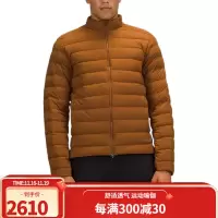 lululemon 露露乐檬 男士 700蓬松 鹅绒 立领羽绒服 防水夹克