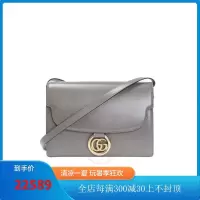 古驰(GUCCI)女士单肩包时尚轻奢 GG标示女士单肩包589471 1DB0G 1275