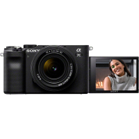 索尼SONY数码相机 Alpha 7C系列实时眼部对焦 全画幅无反相机 带FE 28-60mm F4-5.6 镜头 黑色