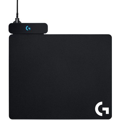 罗技Logitech线充电鼠标垫G Powerplay系列游戏鼠标垫 可搭配G703 G903 GPW