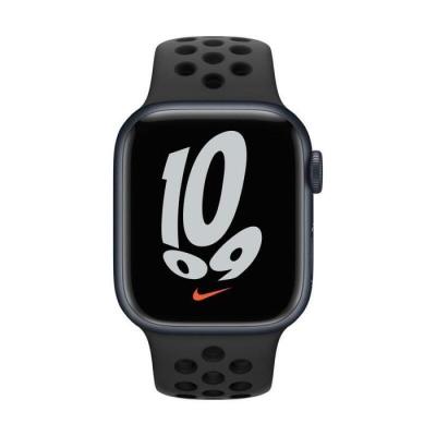 Apple苹果男女智能手表运动Series 7 GPS黑色血氧监测运动健康13268875 Midn