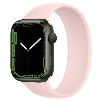 苹果(Apple) 苹果Apple Watch Series 7智能手表 绿色铝制外壳 心率血氧监测