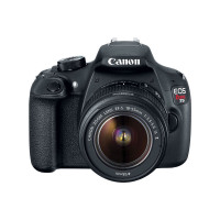 佳能(Canon)EOSRebelT5入门级单反相机3英寸显示屏自动对焦