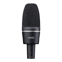 AKG 爱科技 Pro Audio C3000 高性能大振膜电容麦克风演出录音麦克风