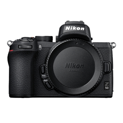 尼康Nikon数码相机Z 50系列无反相机 触摸翻转屏/WIFI/4K高清视频微单相机 黑色 仅相机