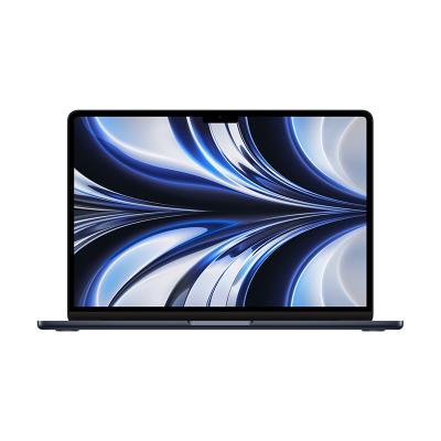 苹果APPLE轻薄本MacBook Air系列13.6 8核M2芯片(10核图形处理器) 8G 256G SSD 午夜色