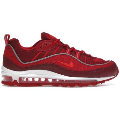 [限量]耐克NIKE男士运动鞋Air Max 98系列轻质舒适 缓震透气 低帮休闲男士跑步鞋AO9380-600