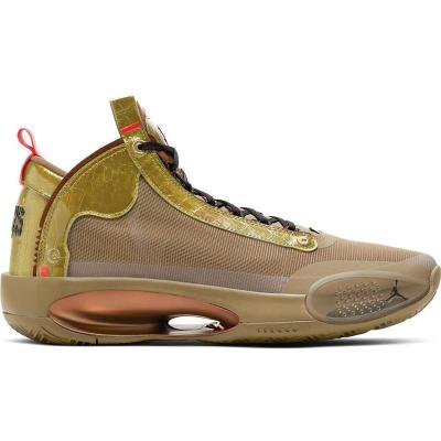 [限量]耐克 AJ 男士运动鞋Jordan 34系列青春休闲 缓震透气 官方正品男士篮球鞋DA1897-300