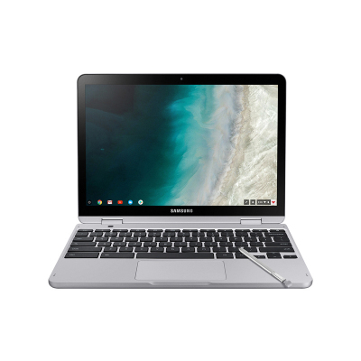 三星SAMSUNG 笔记本电脑Chromebook Plus Celeron处理器 12.2英寸 32GB 谷歌系统 银色 360°旋转显示