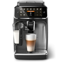 飞利浦Philips家用咖啡机4300系列 拿铁咖啡 全自动浓缩咖啡机 黑色EP4321/54 咖啡品种数8个