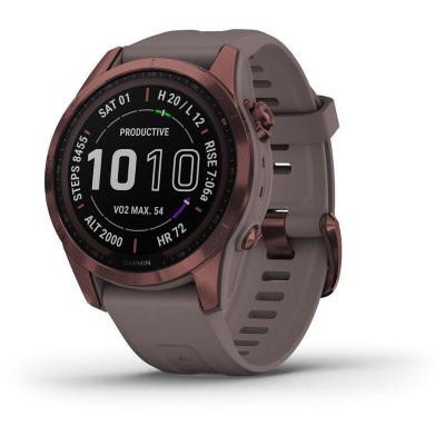 佳明(Garmin)Garmin fenix 7S 蓝宝石太阳能多功能电子运动 GPS 手表