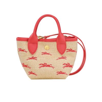 珑骧 Longchamp LE PANIER PLIAGE XS LOGO印花图案手提斜挎包 七夕情人