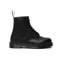 Dr. Martens 马丁博士 徽标系带拼接及踝靴男士马丁靴 进口男靴 14353001-BLACK