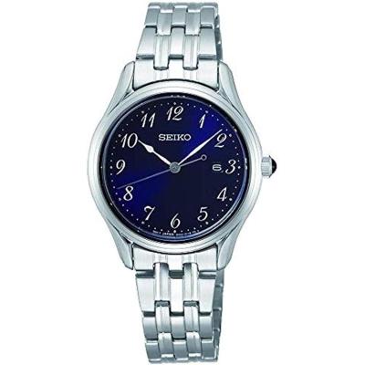 Seiko Neo Classic Quartz Blue Dial Ladies Watch SUR641