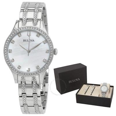 (Bulova)宝路华石英女 商务休闲 时尚百搭 运动防水女士腕表96X145