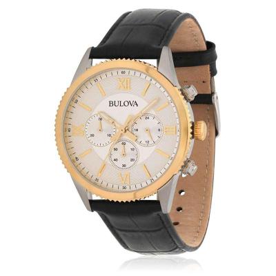 (Bulova)宝路华石英 商务休闲 时尚百搭 运动防水男士腕表男式98A218