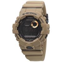 卡西欧(CASIO) 男士 G-Shock 经典时尚防水 计时树脂黑色数字表盘手表GBD800UC-5