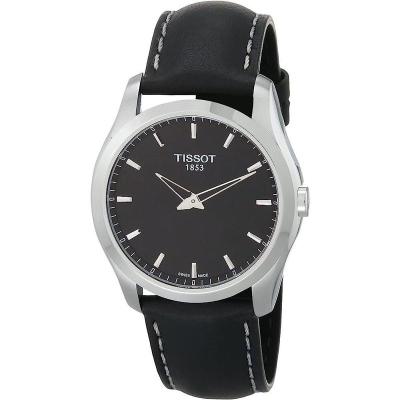 天梭(TISSOT) 男士 Couturier 经典时尚 百搭简约 39 毫米石英手表 T0354461605102