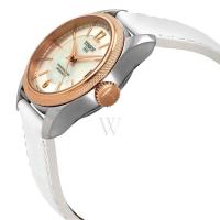 天梭(TISSOT)T-Classic Ballade皮革珍珠母30毫米女士机械手表T1082082611700