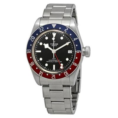 Tudor 帝舵 碧湾自动黑色表盘男士 GMT 百事可乐表圈手表 79830RB-0001 商务休闲 时尚百搭