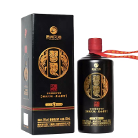 贵州习酒 庚子鼠年生肖兽首(黑金鼠)53度 酱香型白酒 2020年 500mlx1瓶