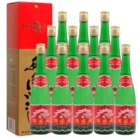 融汇老酒 西凤酒 55度 西凤 盒装绿瓶 凤香型500mlx12瓶(2016年)整箱装