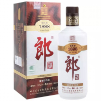 融汇老酒 郎酒53度 酱香型白酒 老郎酒1898 小盒(2011年)500mlx1瓶