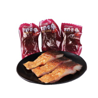 白马湖稻香鱼500g散装小包装绍兴特产烟熏原味即食鱼肉鱼干小吃零食