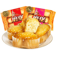 徐福记磨堡蛋糕(芝麻味)190g袋装早餐蛋糕点面包下午茶点心休闲零食