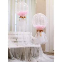 家柏饰(CORATED)网红发光波波球气球结婚房生日派对装饰求婚告白婚礼场景布置用品