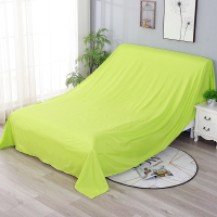 家具防尘布罩遮盖防灰尘沙发遮灰布床遮尘布大盖布挡灰 果绿色 3.5*4.5米(适用1.8m、2.0m、2.2m床、靠背加