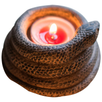 家柏饰(CORATED)盘绕小蛇摆件 烛台 烛杯 花器另类装饰杂货花园创意