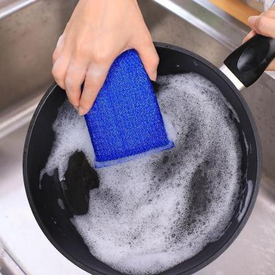 家柏饰(CORATED)洗碗海绵擦刷锅清洁布去污不粘锅除垢油污厨房清洁工具 10片装