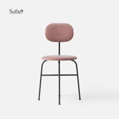 汐岩 | 北欧设计师餐椅现代简约靠背椅子卧室化妆椅