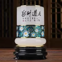 美帮汇笔筒摆件办公室商务创意现代桌上装饰品毕业季老师教师节