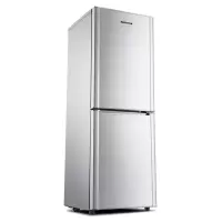 160银色 奥克斯 (AUX) 双门冰箱家用电冰箱两门双开门冰箱节能保鲜冰箱大容量租房宿舍