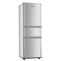 178 拉丝银 奥克斯 (AUX) 双门冰箱家用电冰箱两门小型双开门冰箱 节能保鲜冰箱定制商品
