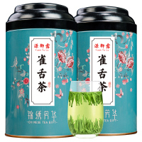 源御露 新茶绿茶雀舌茶叶明前春茶竹叶青嫩芽茶芳华小蓝两罐共250g