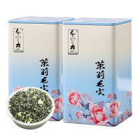 源御露茉莉毛尖新茶浓香型茉莉花茶广西横县原产茶叶散装罐装250克