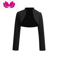 七斓OKMA 黑色短款西装外套套装女春季高级感气质性感坎肩抹胸套
