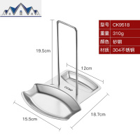 锅盖架带接水304不锈钢沥水置物架厨房放菜板砧板架菜板收纳 三维工匠