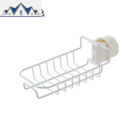不锈钢水龙头置物架 龙头抹布沥水架厨房水池水收纳架 三维工匠