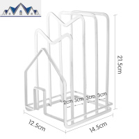 厨房多功能砧板锅盖收纳架菜板架家用免打孔放菜板置物架 三维工匠