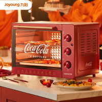 九阳(Joyoung)可口可乐联名款多功能30升大容量电烤箱精准控温专业烘焙烘烤蛋糕饼干KX32-J95XC
