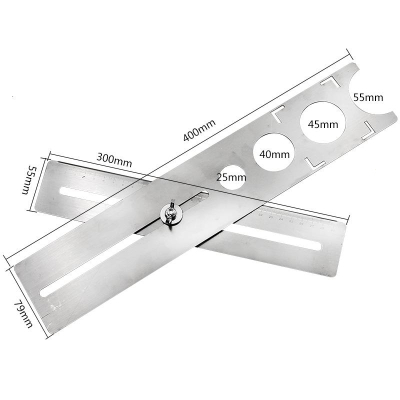 瓷砖万向开孔定位器可调节贴瓷砖辅助工具玻璃多功能打孔