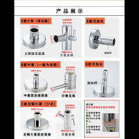 卫浴淋浴升降杆花洒固定底座升降管喷头支架加长墙座维修配件 E款适用特殊规格加长底座